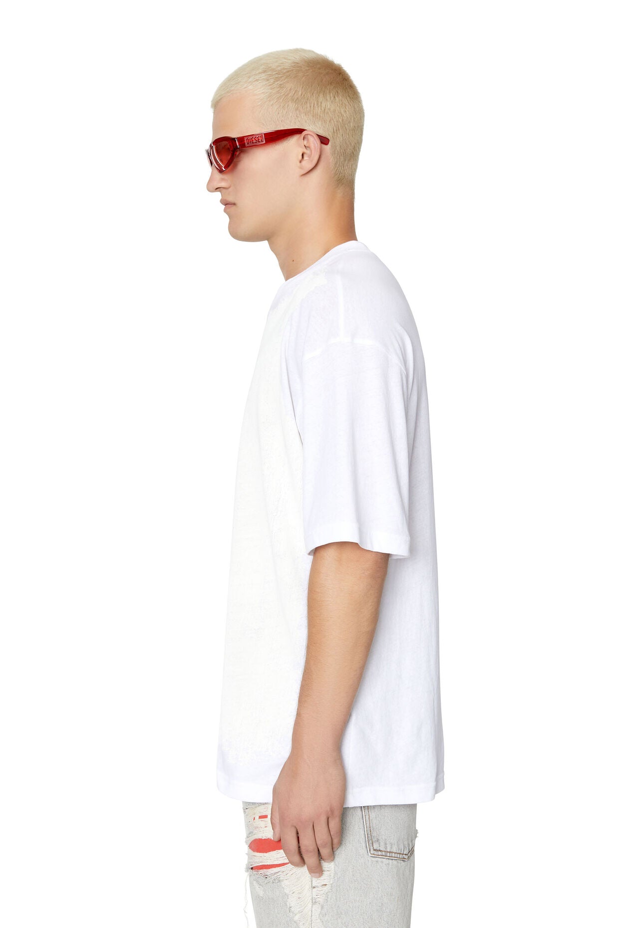 T-SHIRT DIESEL T-WASH E1-WHITE
