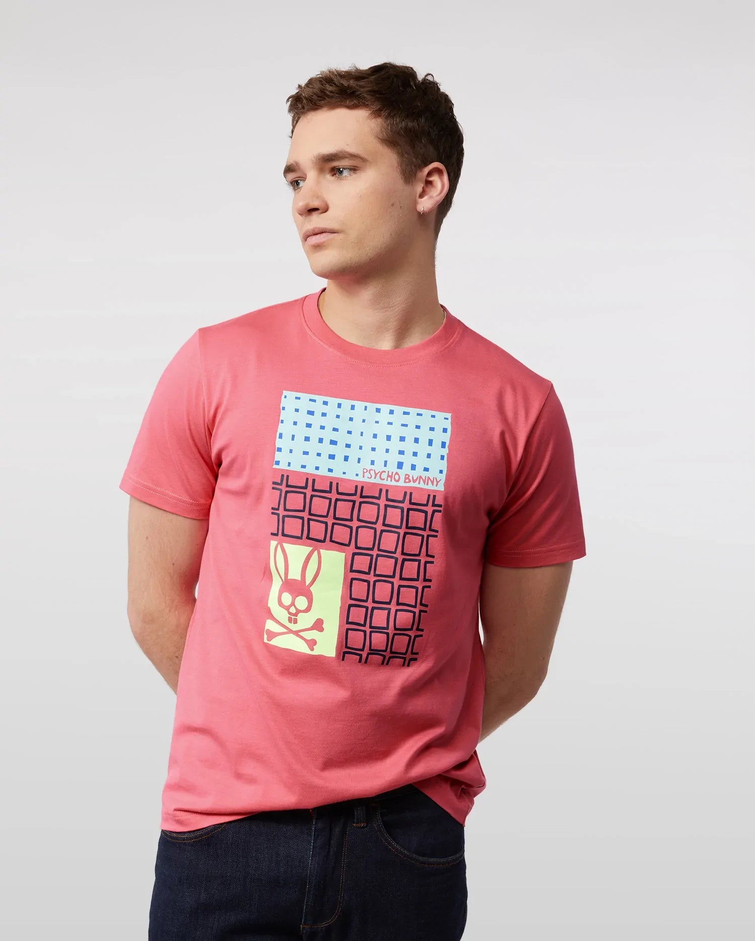 Camiseta Psycho Bunny - Rosa