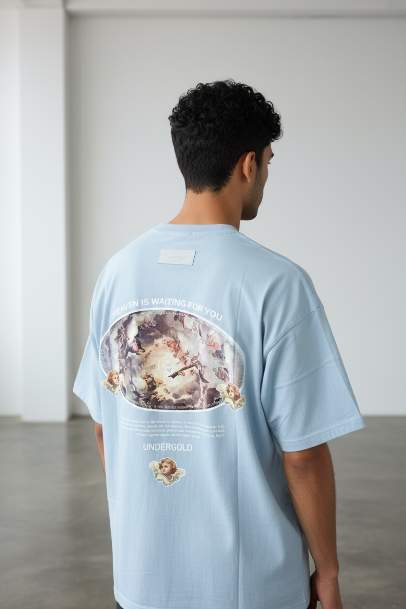 T-SHIRT UNDERGOLD THE PARADISE LIMITED BLUE