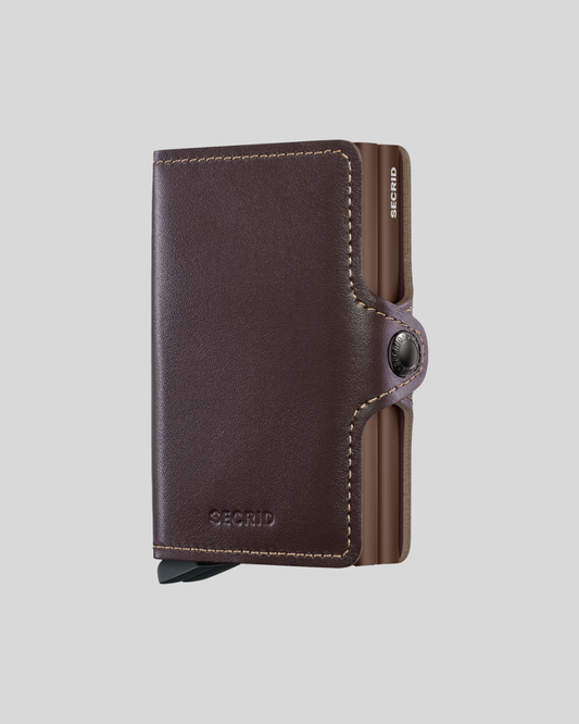 TARJETERO SECRID TWINWALLET ORIGINAL CHOCOLATE