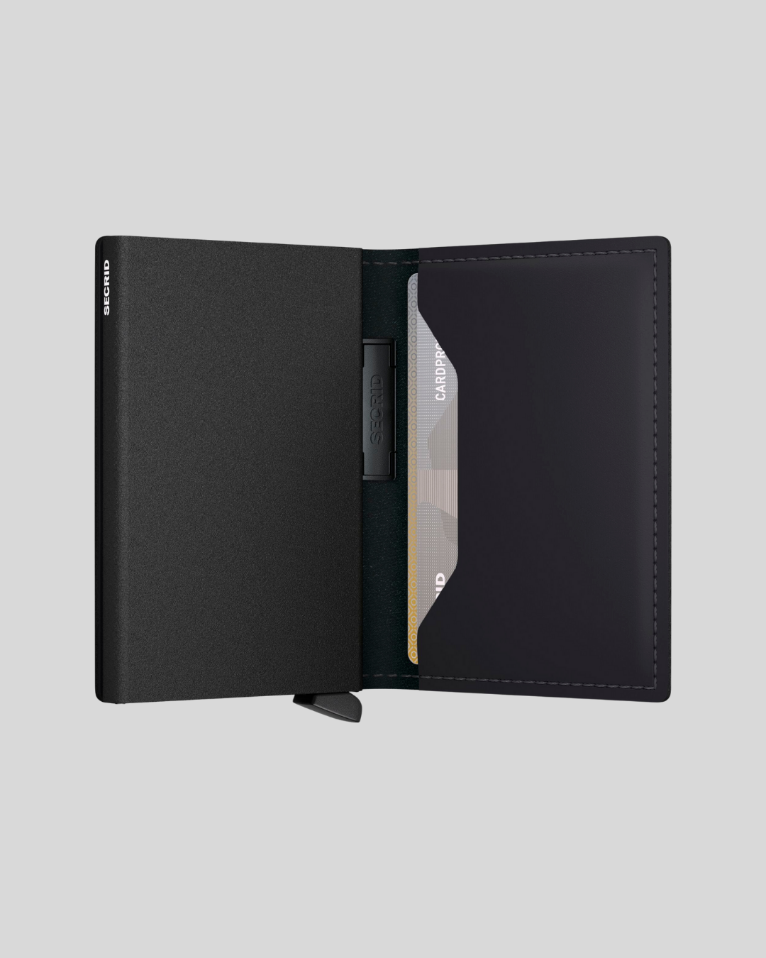 TARJETERO SECRID BANDWALLET MATTE BLACK BLACK