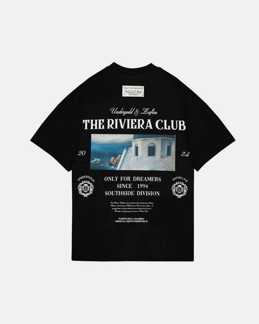 T-SHIRT UNDERGOLD RIVIERA CHAPELLE BLACK