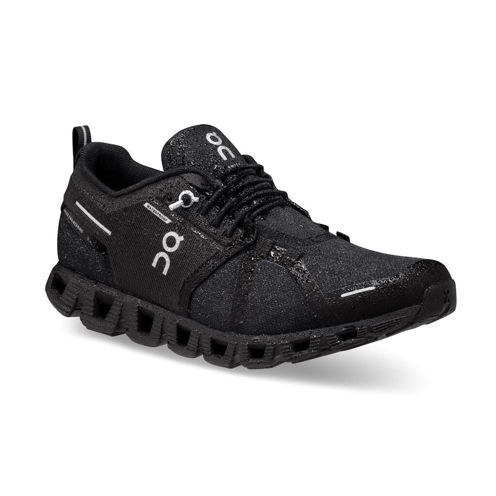 TENIS ON CLOUD 5 59.98838 WATERPROOF ALL BLACK [MUJER]