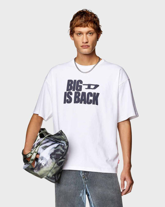 T-SHIRT DIESEL T-BOXT-BACK WHITE