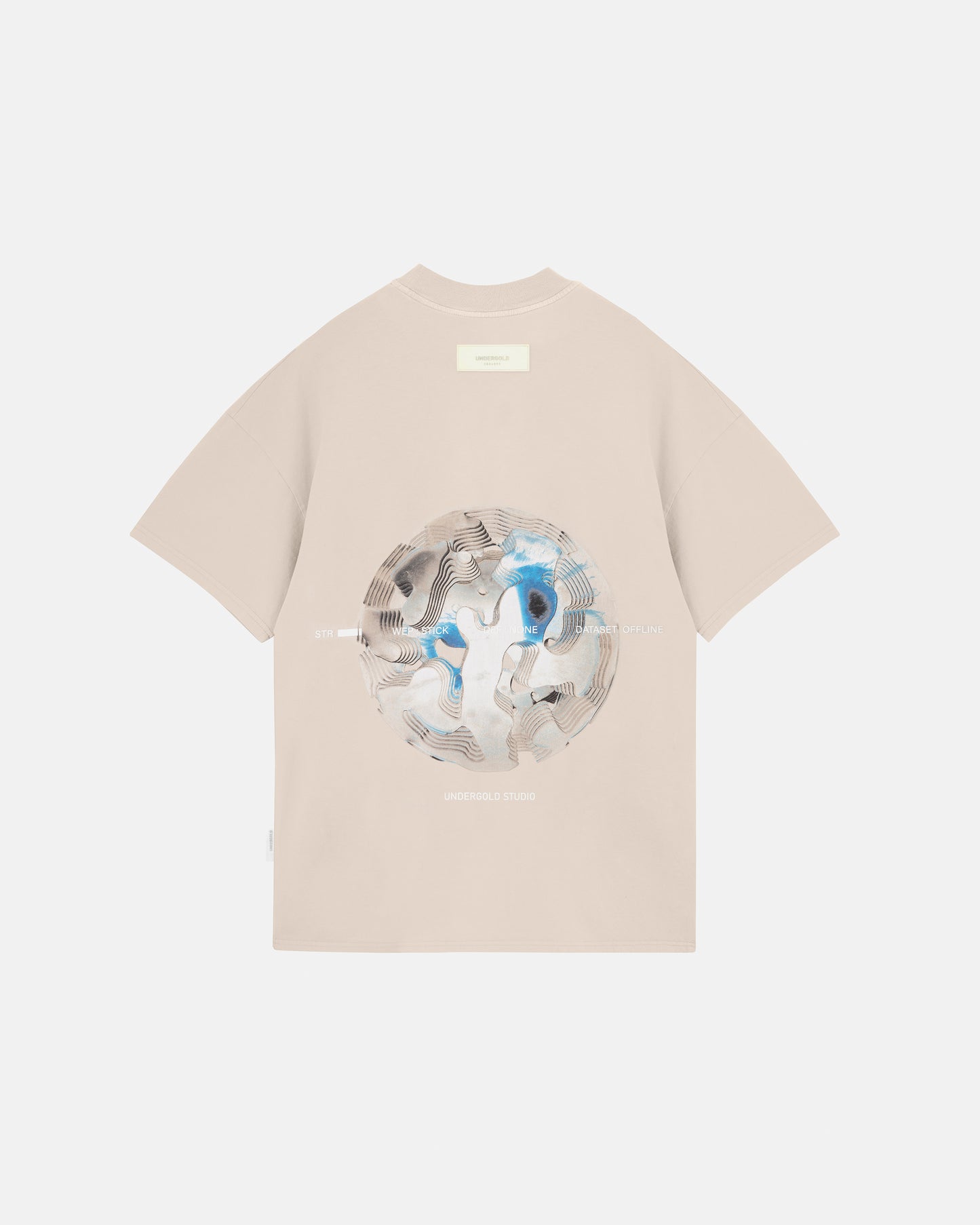 T-SHIRT UNDERGOLD NOVA BOT SPHERE CREAM