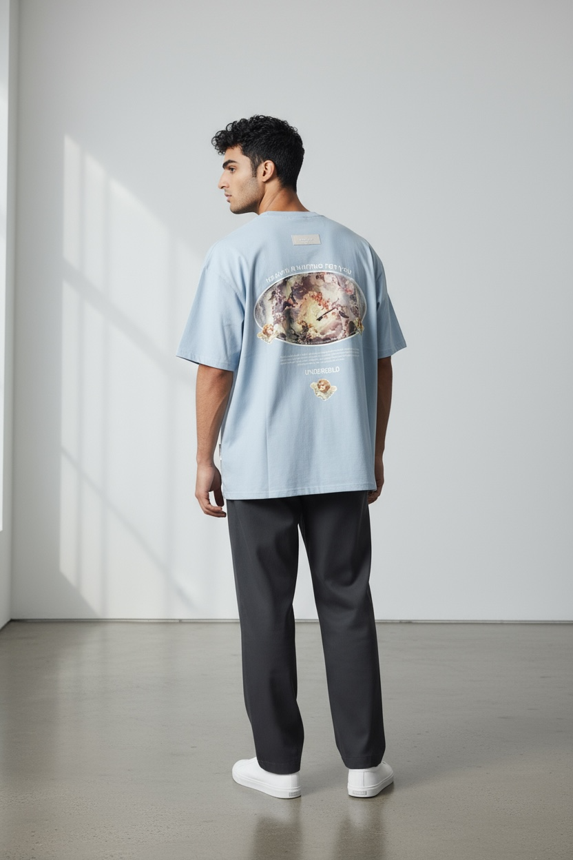 T-SHIRT UNDERGOLD THE PARADISE LIMITED BLUE