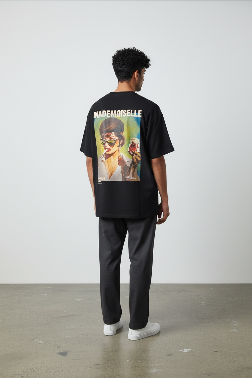 T-SHIRT INIMIGO ITS2509 BLACK