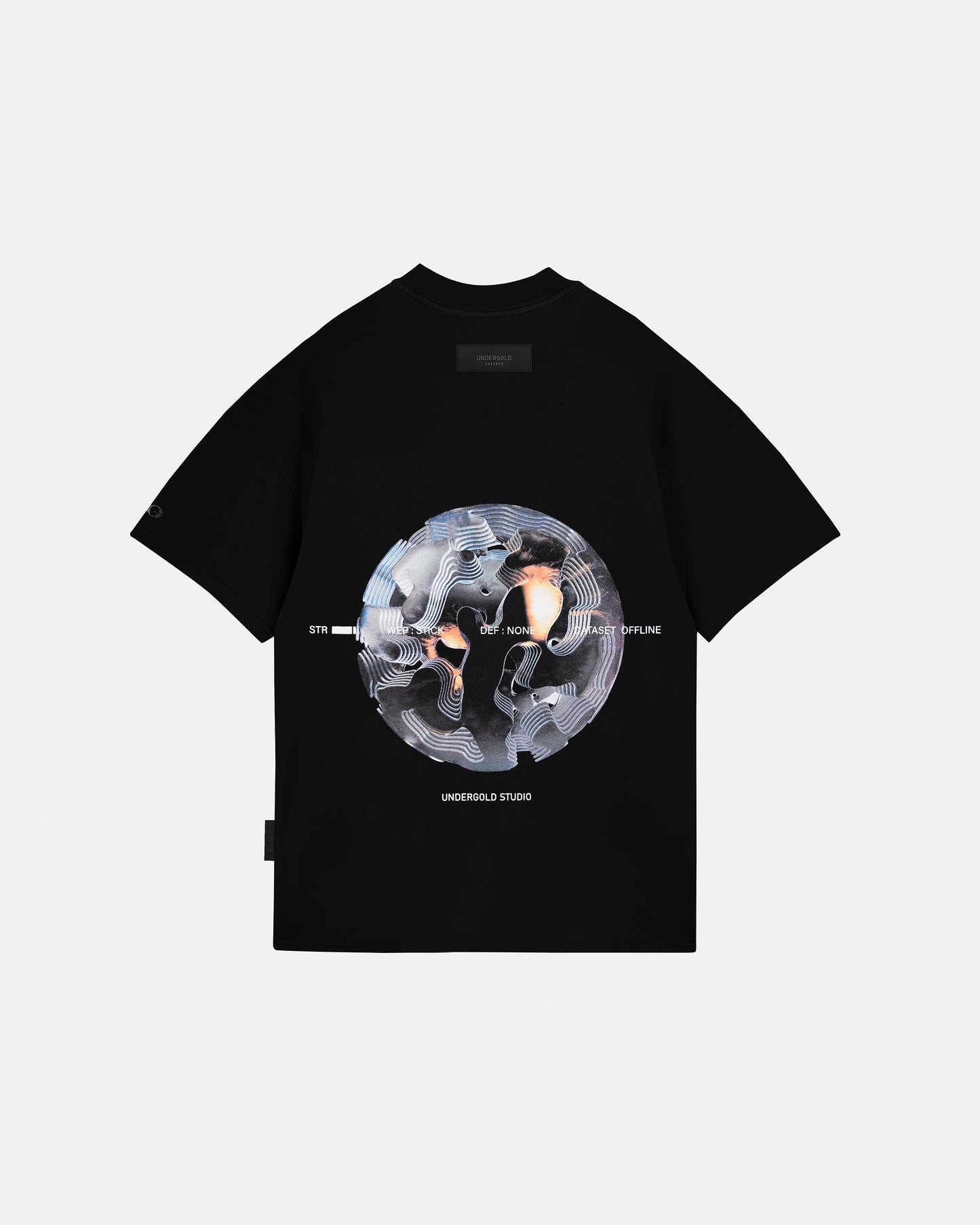 T-SHIRT UNDERGOLD NOVA BOT SPHERE BLACK