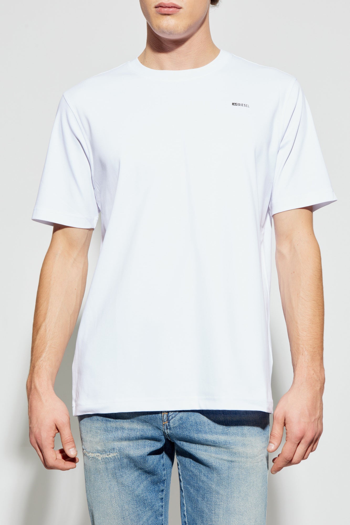 T-SHIRT DIESEL T-ADJUST-MET WHITE