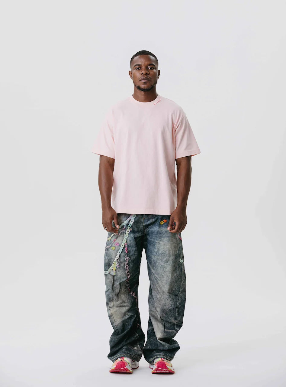 T-SHIRT BLAHK 0013 SOFT ECHO ROSADO