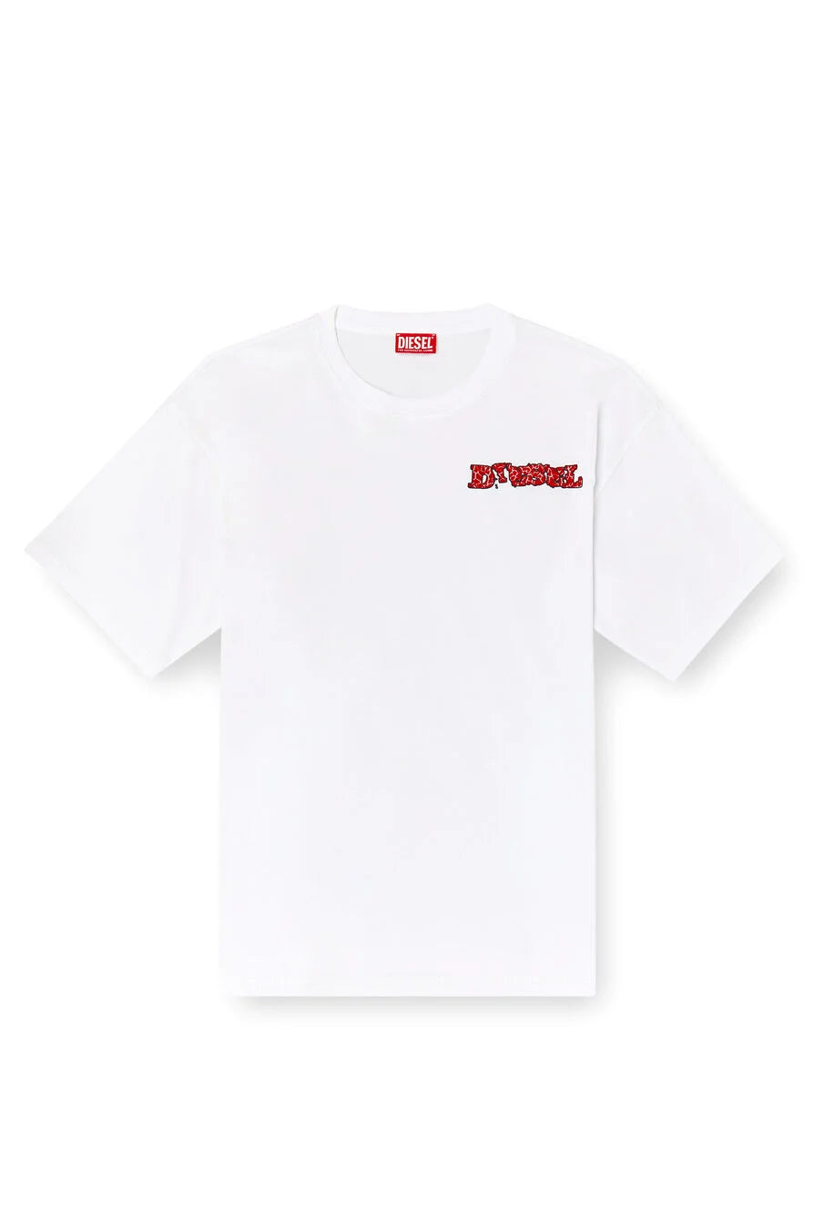 T-SHIRT DIESEL T-BOXT-R20 WHITE