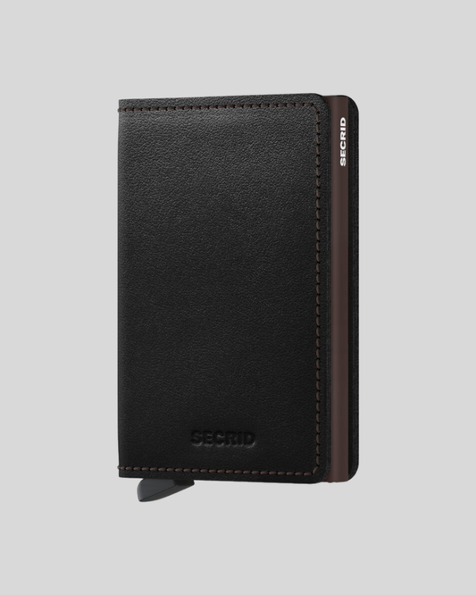 TARJETERO SECRID SLIMWALLET ORIGINAL BLACK BROWN