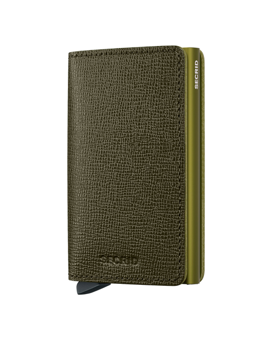 TARJETERO SECRID SLIMWALLET CRISPLE KELP