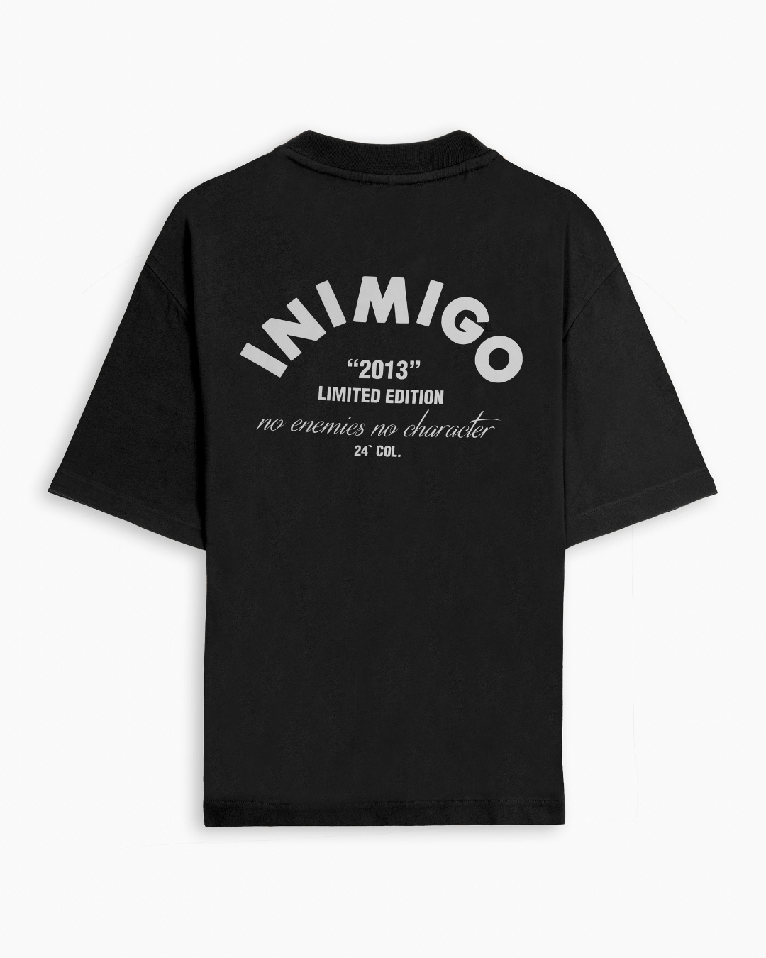 T-SHIRT INIMIGO ITS4510 DARK BLACK