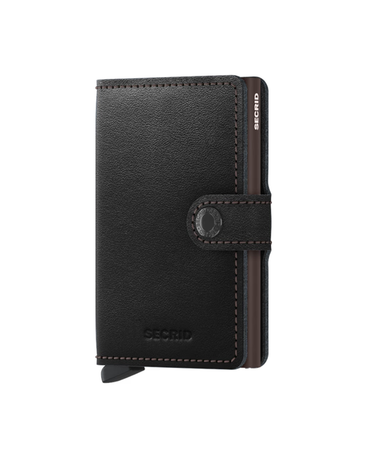 TARJETERO SECRID MINIWALLET ORIGINAL BLACK BROWN