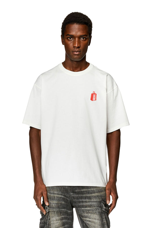 T-SHIRT DIÉSEL T-BOXT-N2 WHITE