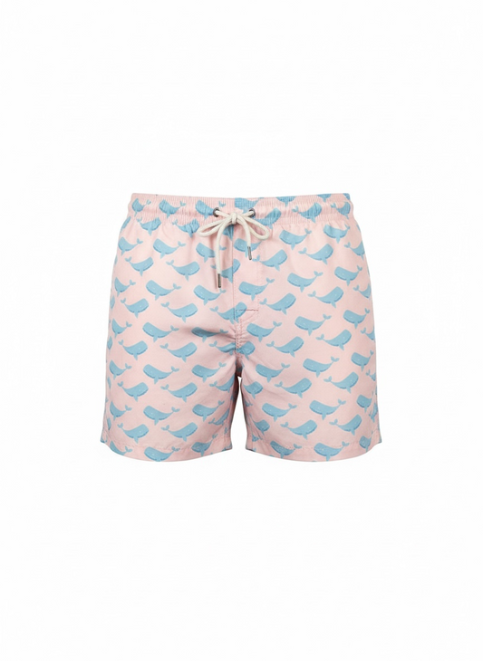 TRAJES DE BAÑO BERMIES WHALE PINK