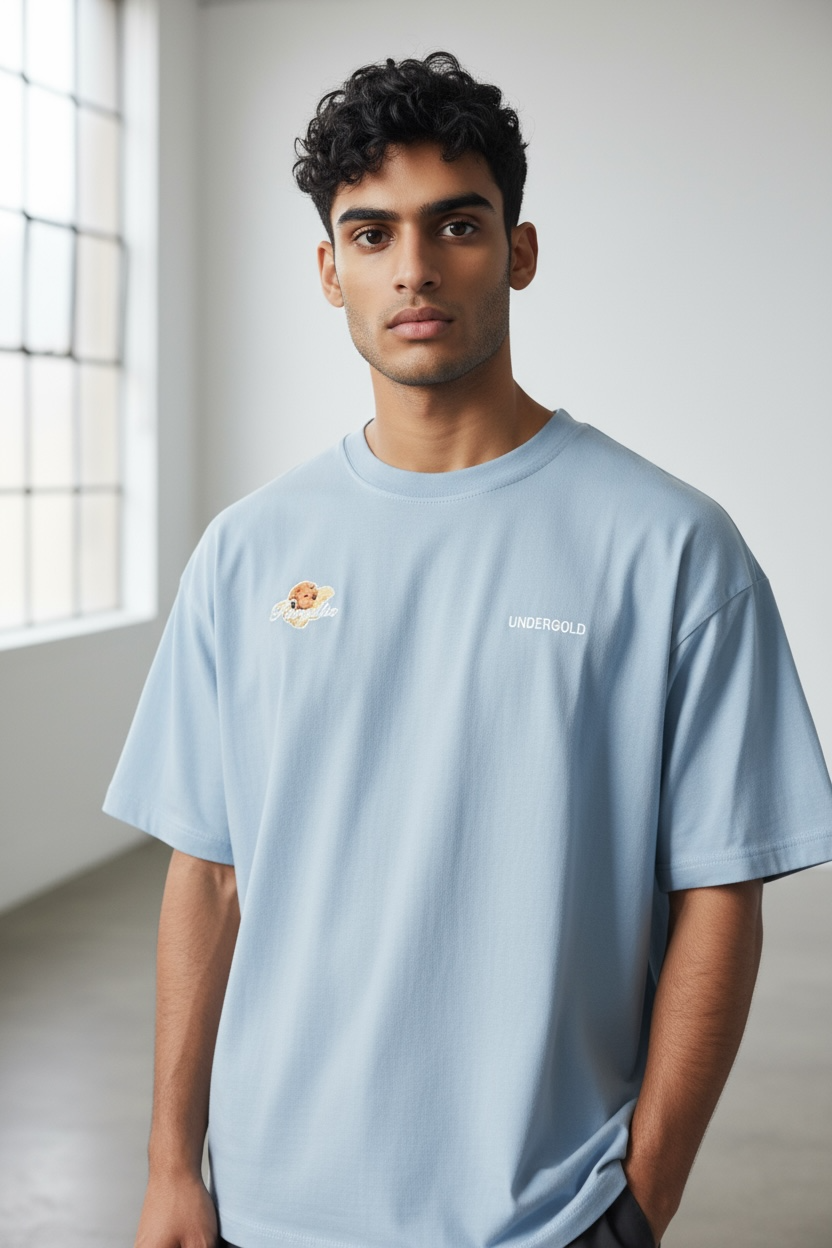 T-SHIRT UNDERGOLD THE PARADISE LIMITED BLUE