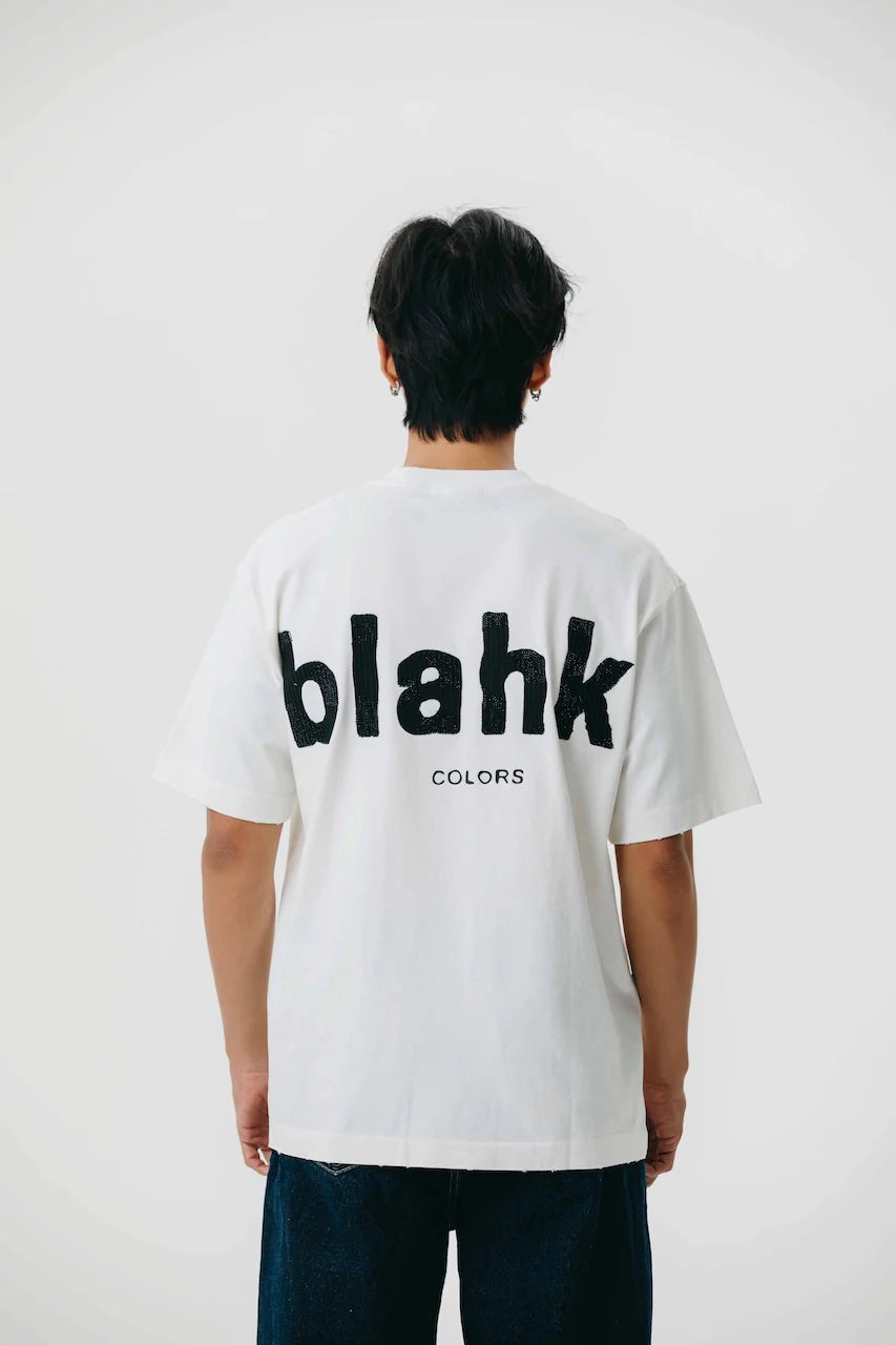 T-SHIRT BLAHK 1000 SIGNATURE WHITE