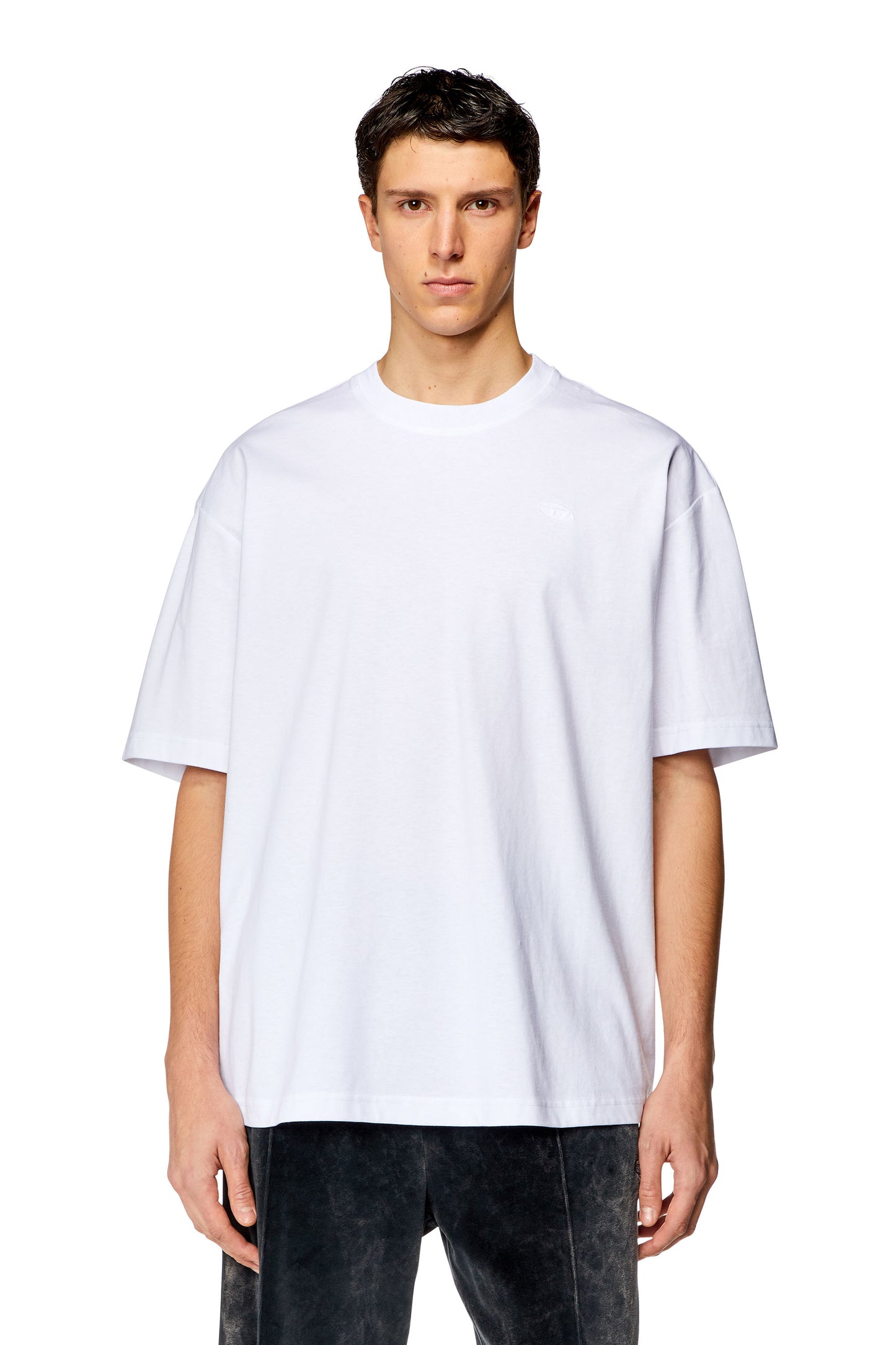 T-SHIRT DIESEL T-BOGGY-MEGOVAL-D WHITE