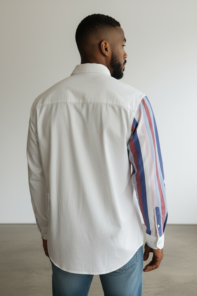 CAMISA M/L EIGHT-X F-23126 WHITE