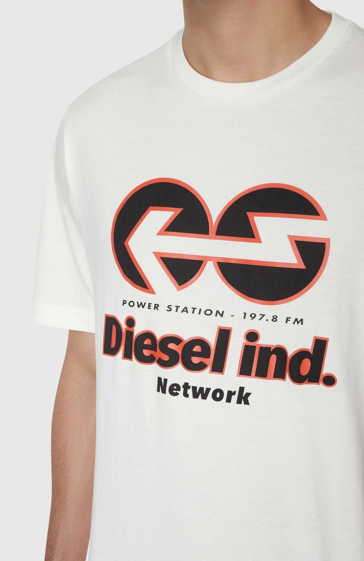 T-SHIRT DIESEL T-JUST E18- WHITE