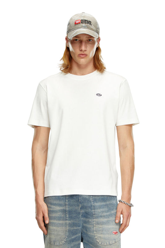 T-SHIRT DIESEL T-ADJUST- D OVAL PJ WHITE