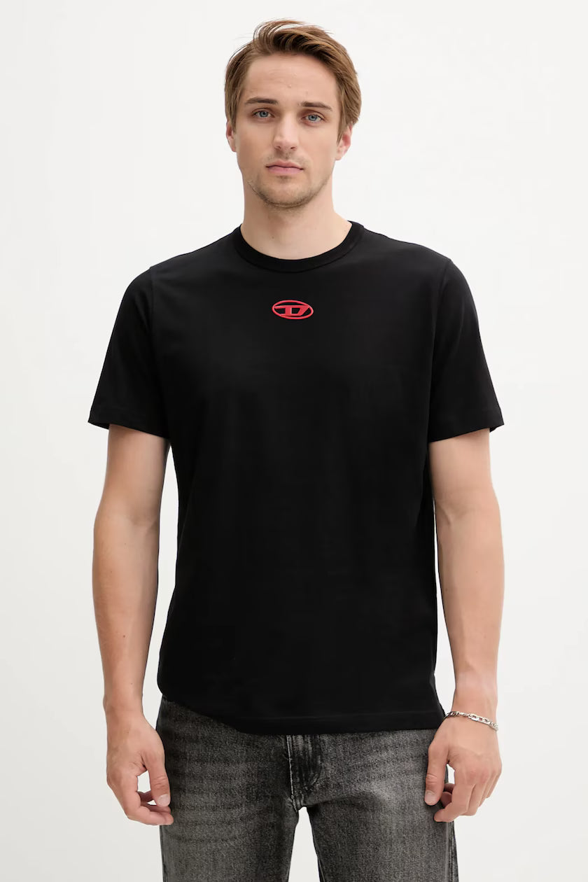 T-SHIRT DIESEL T-ADJUST-OD BLACK/RED