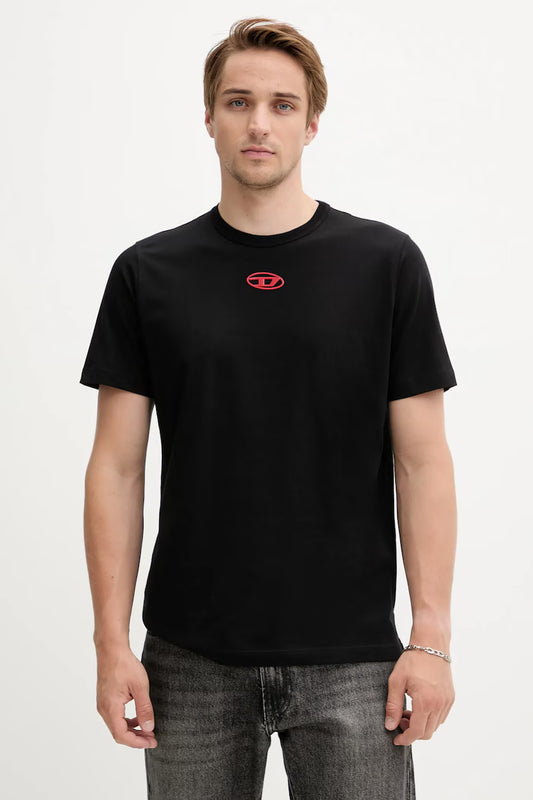 T-SHIRT DIESEL T-ADJUST-OD BLACK/RED