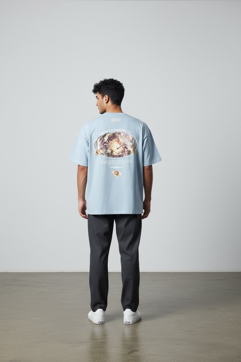 T-SHIRT UNDERGOLD THE PARADISE LIMITED BLUE