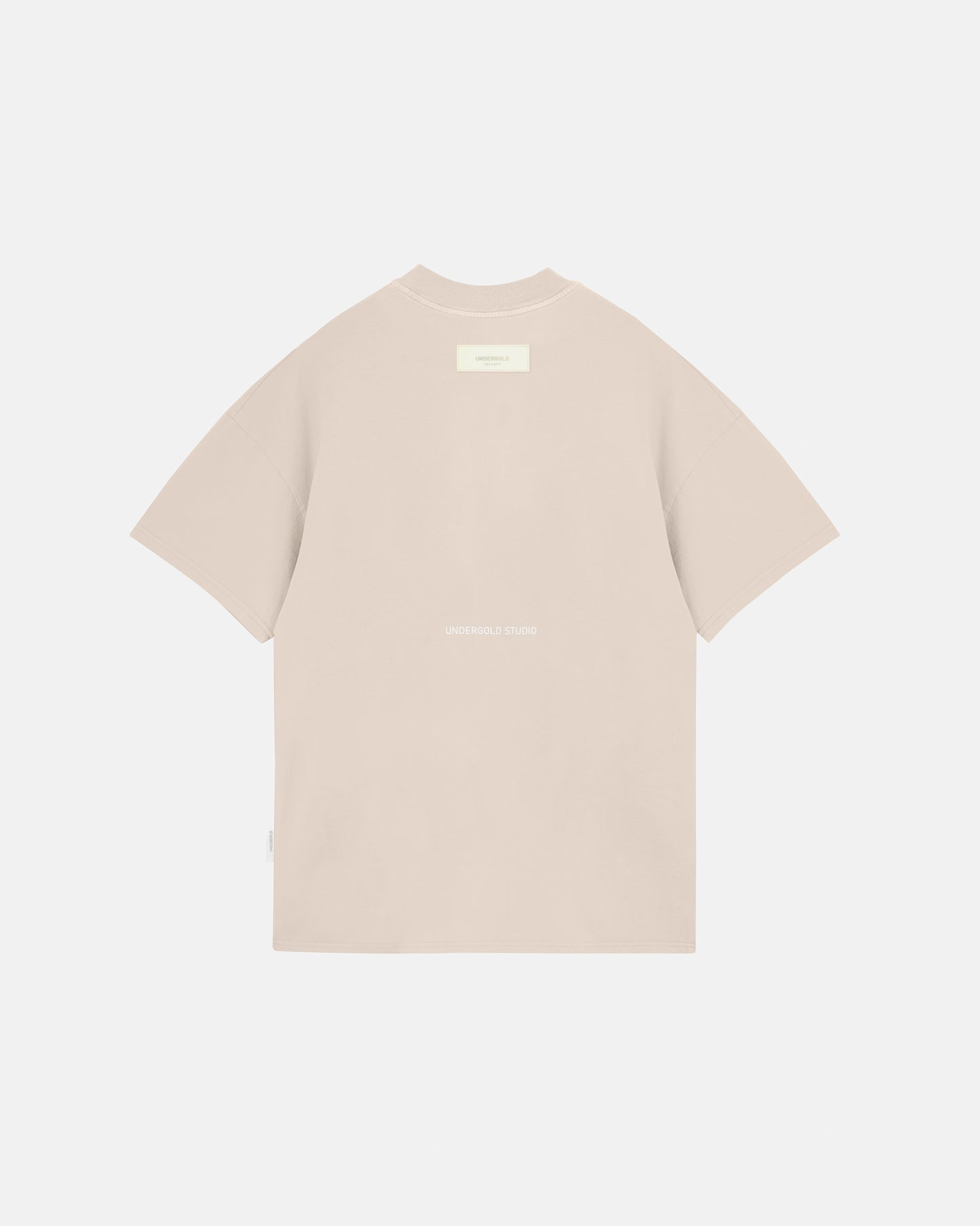 T-SHIRT UNDERGOLD NOVA MONOGRAM CREAM