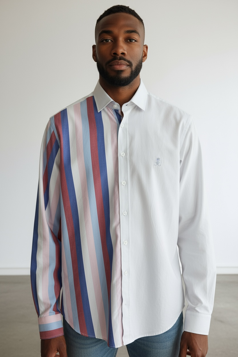 CAMISA M/L EIGHT-X F-23126 WHITE