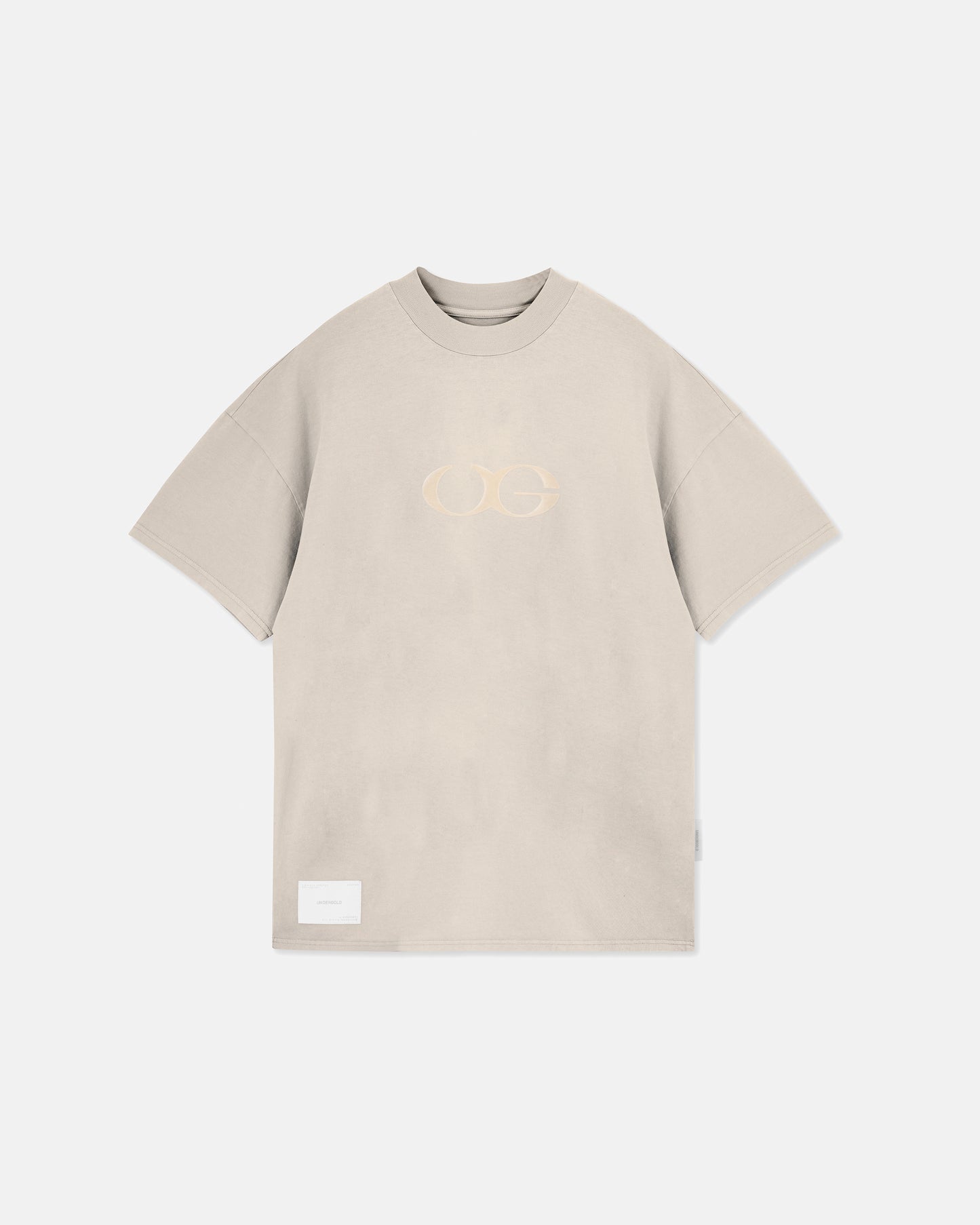 T-SHIRT UNDERGOLD NOVA MONOGRAM CREAM