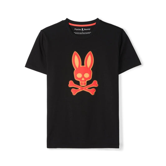 T-SHIRT PSYCHO BUNNY WELLINGTON BLACK