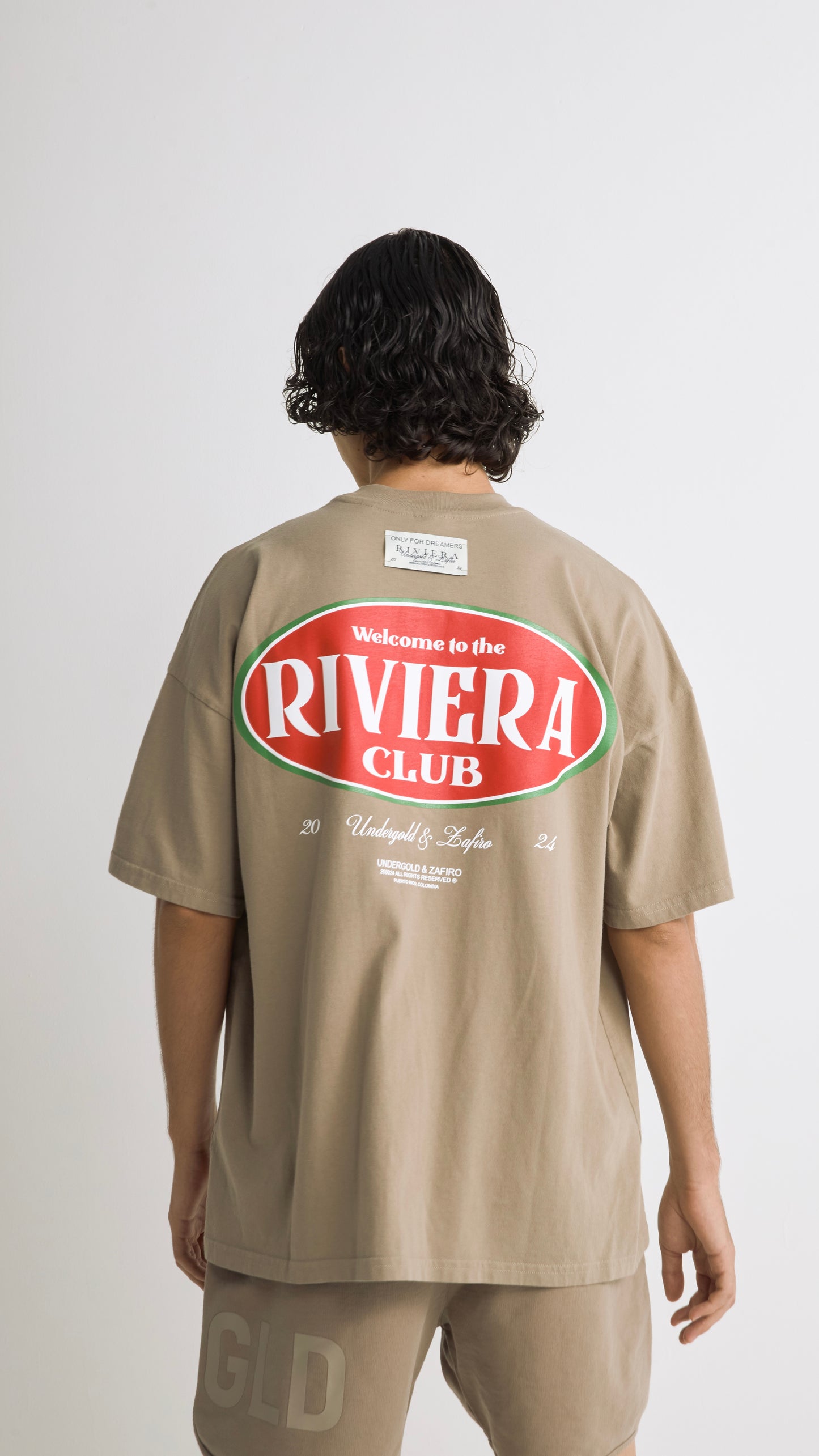 T-SHIRT UNDERGOLD RIVIERA SAUCE BROWN