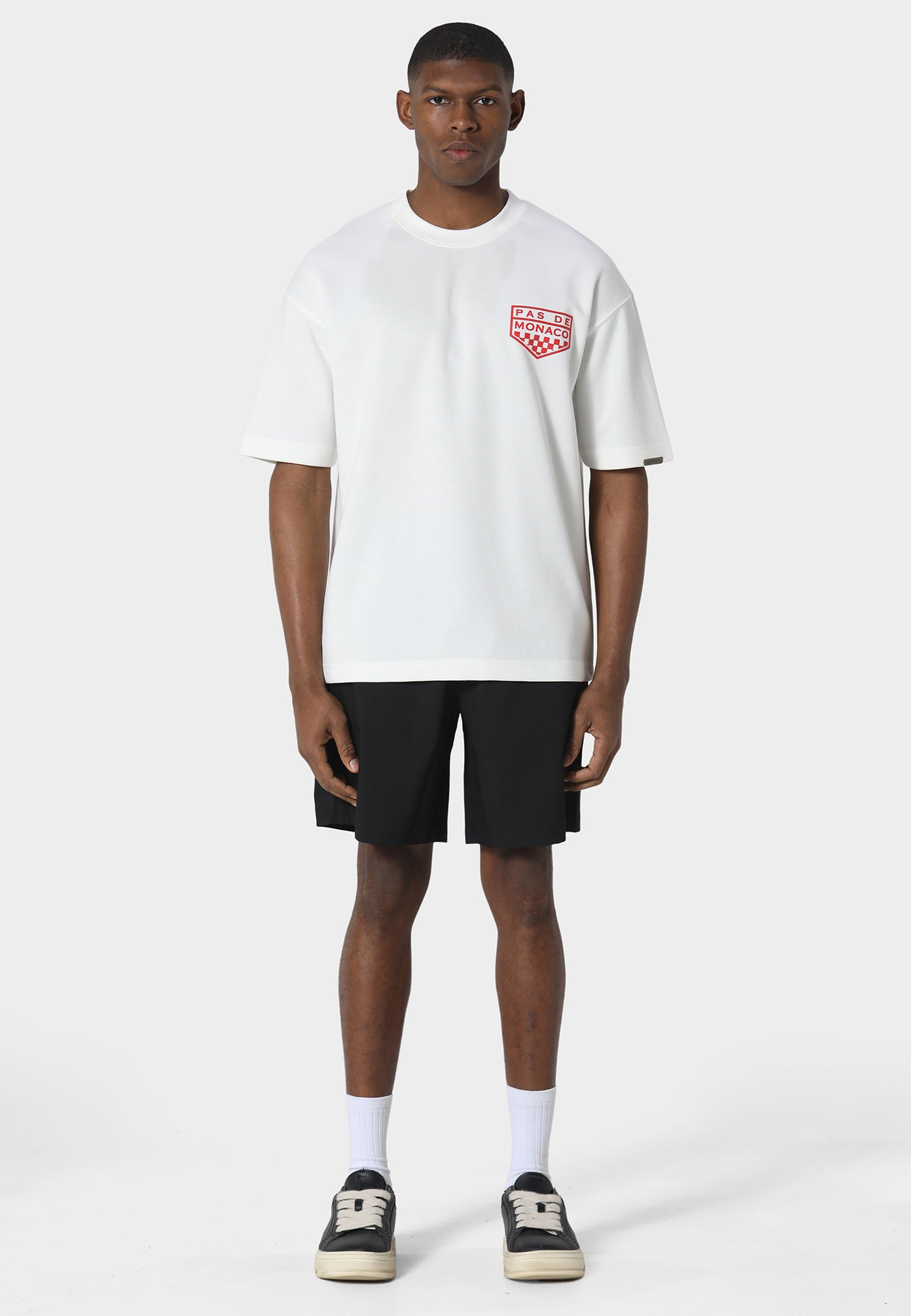 T-SHIRT PAS DE MONACO HD INSIGNIA OFF WHITE
