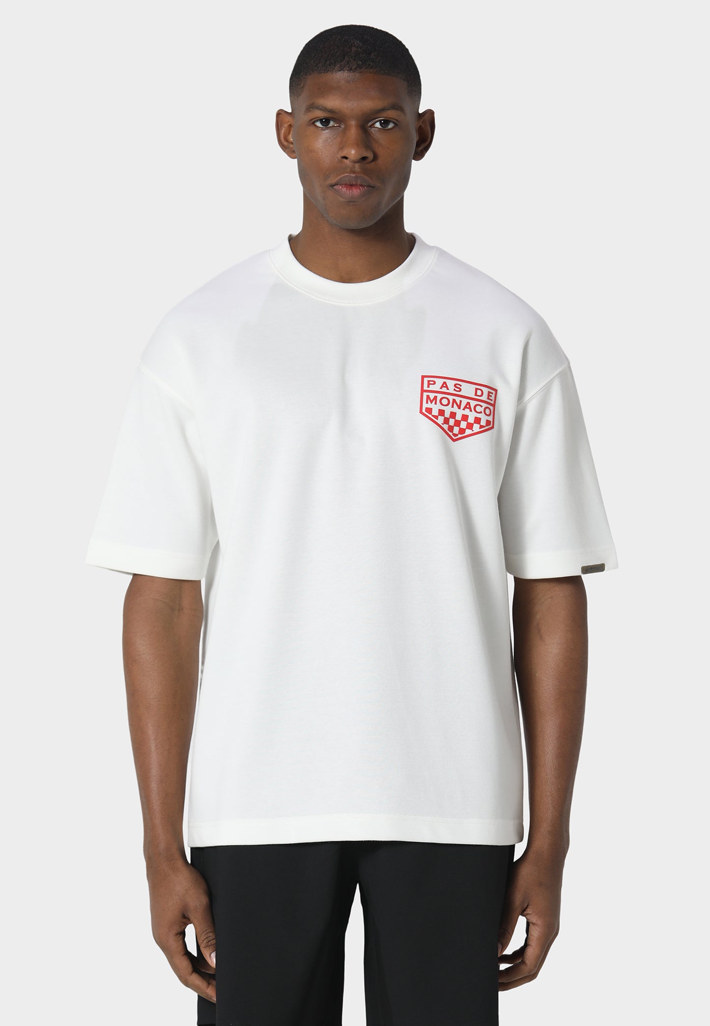 T-SHIRT PAS DE MONACO HD INSIGNIA OFF WHITE
