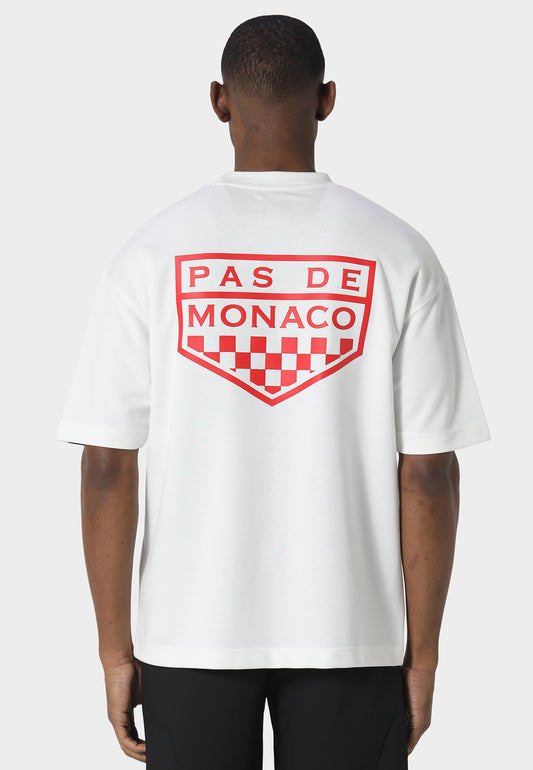 T-SHIRT PAS DE MONACO HD INSIGNIA OFF WHITE