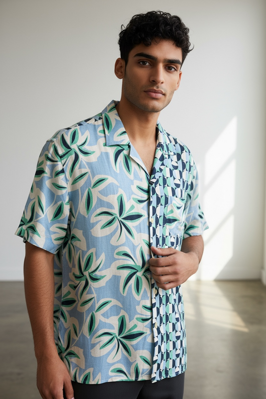 CAMISA M/C EIGHT-X M-23109K GREEN