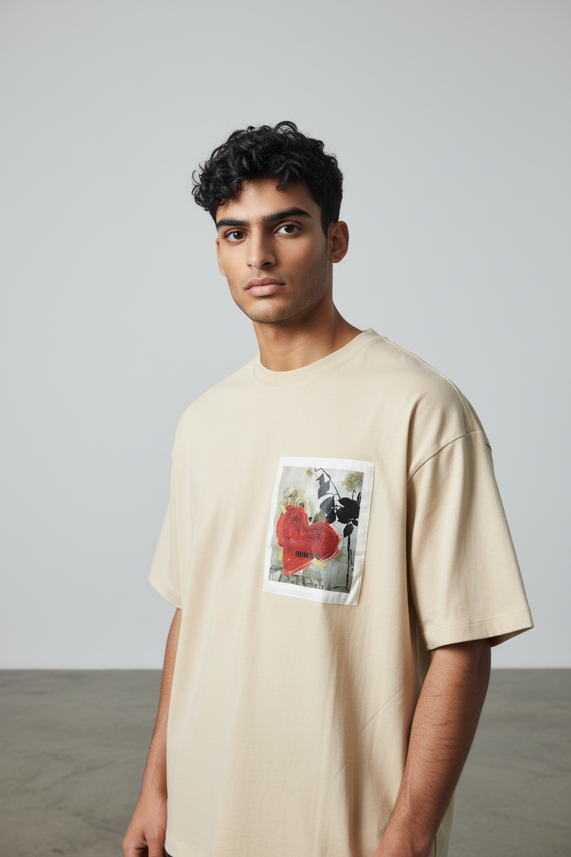 T-SHIRT INIMIGO ITS2523 CLASSIC RAW