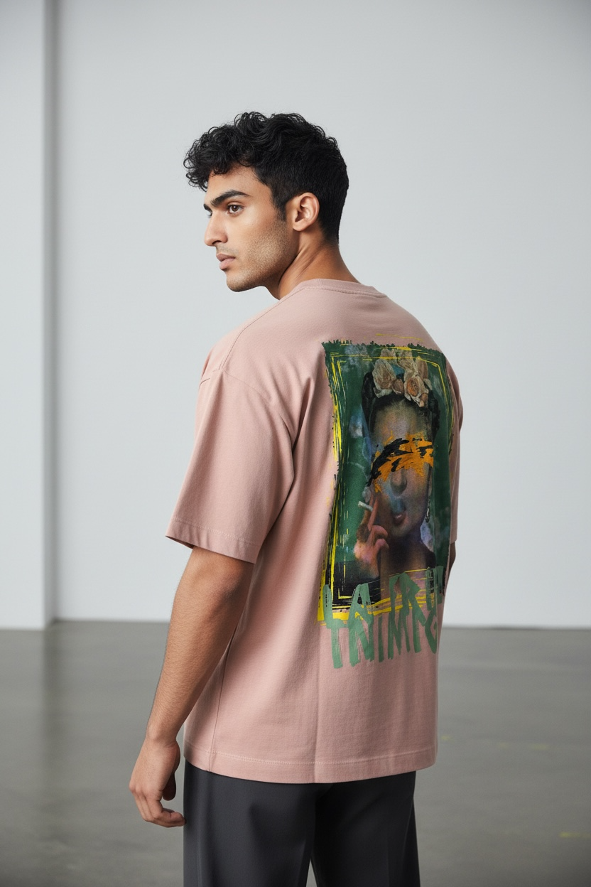 T-SHIRT INIMIGO ITS3516 PINK