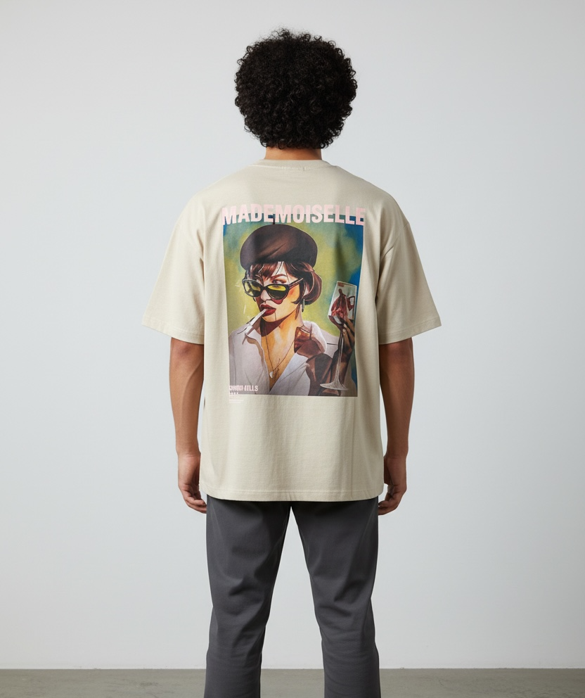 T-SHIRT INIMIGO ITS2509 NOUGAT