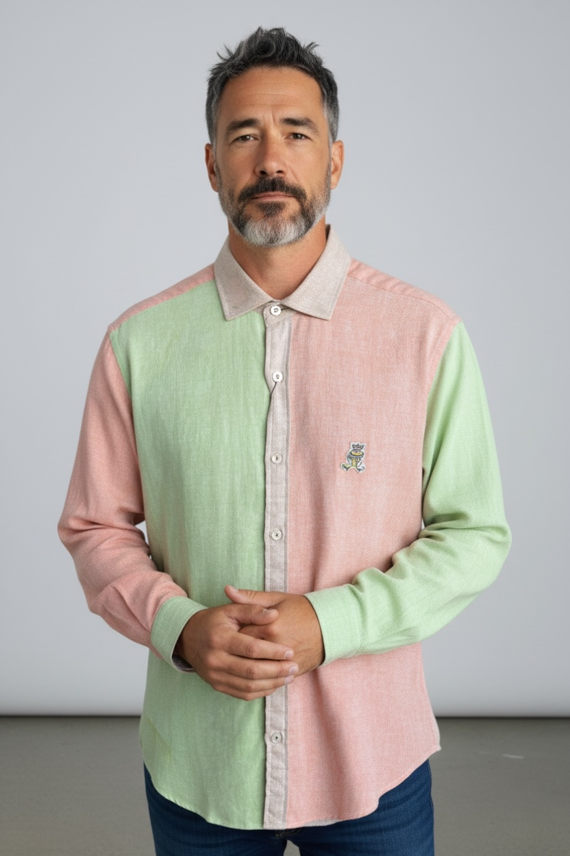 CAMISA M/L EIGHT-X F-23105 MULTI