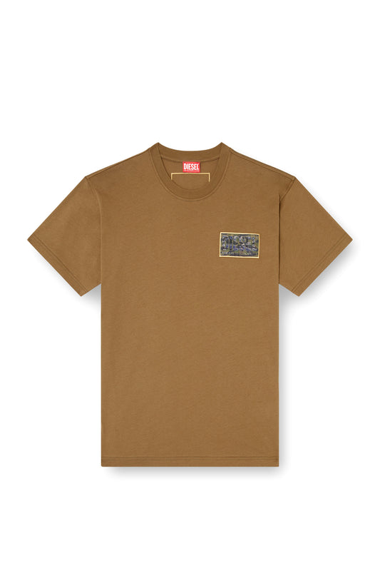 T-SHIRT DIESEL T-NORM-T3 OLIVE