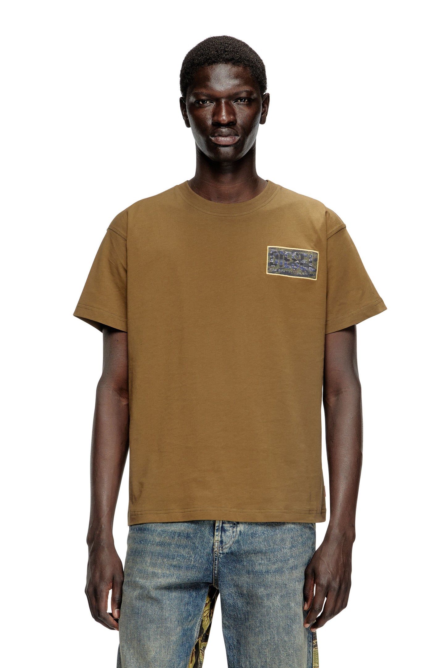 T-SHIRT DIESEL T-NORM-T3 OLIVE