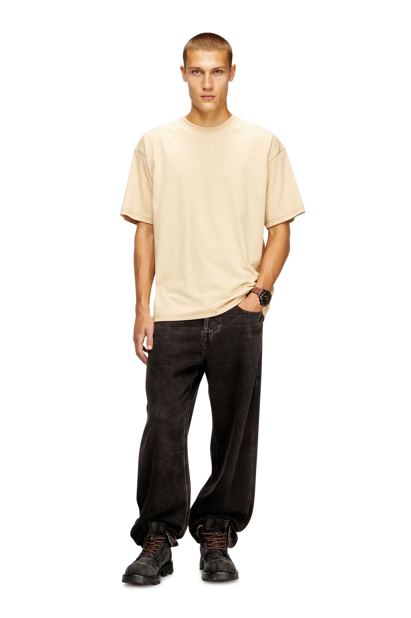 T-SHIRT DIESEL T-LUCIEN-IHBI BEIGE