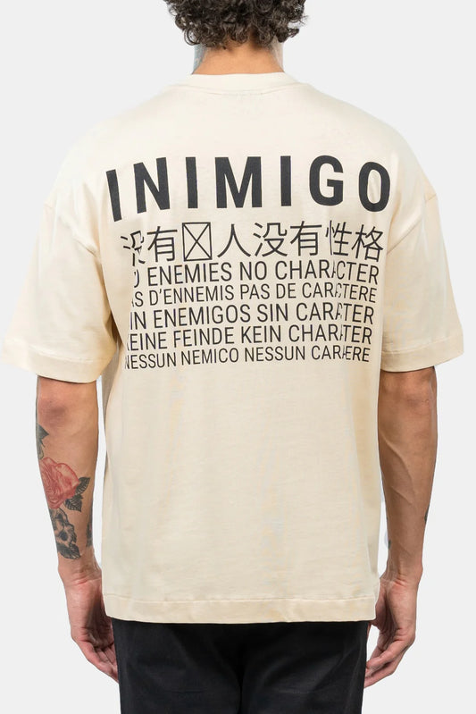 T-SHIRT INIMIGO ITS1512 WHISPER WHITE