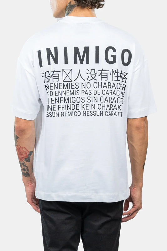 T-SHIRT INIMIGO ITS1512 SNOW WHITE