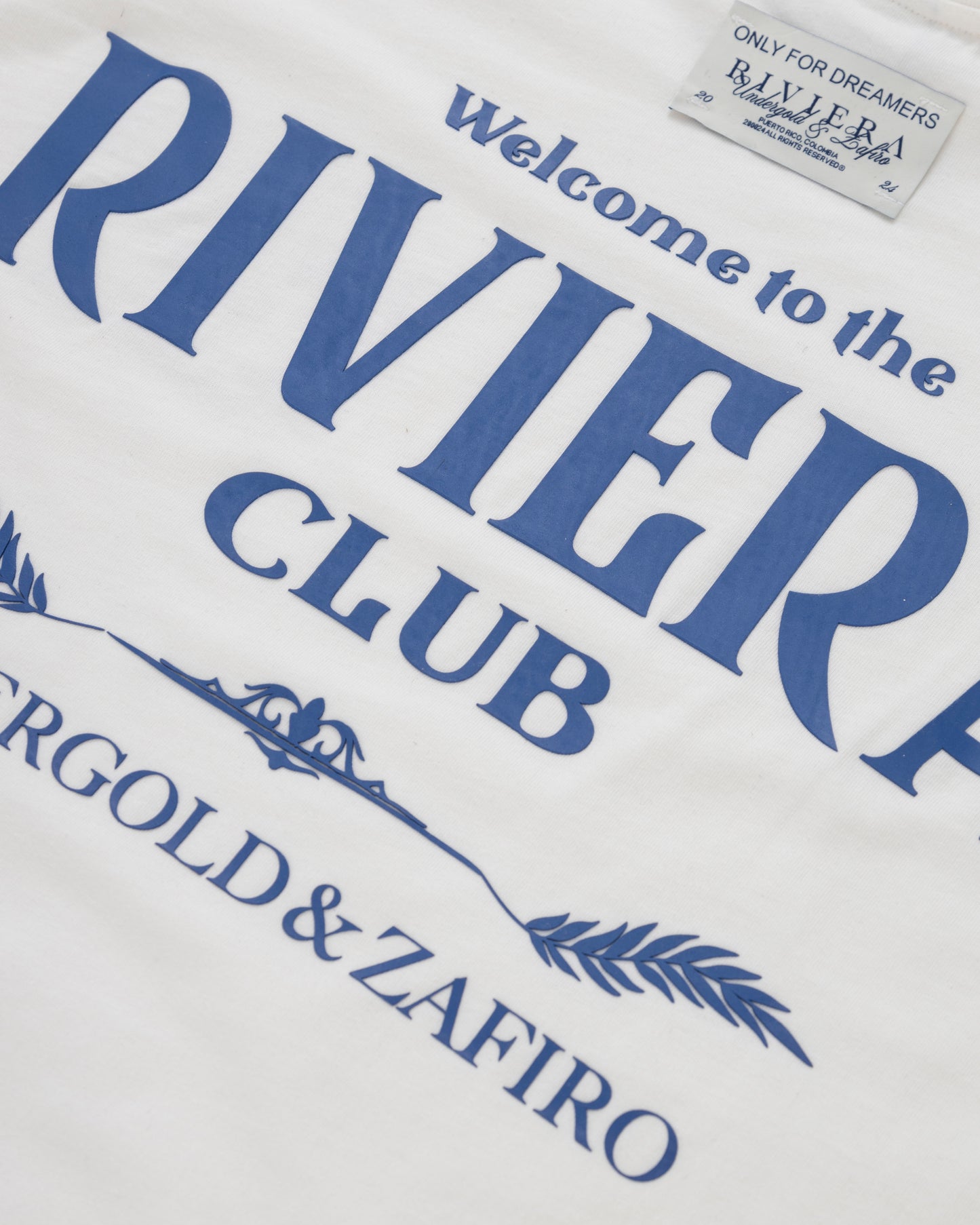 T-SHIRT UNDERGOLD RIVIERA CLUB