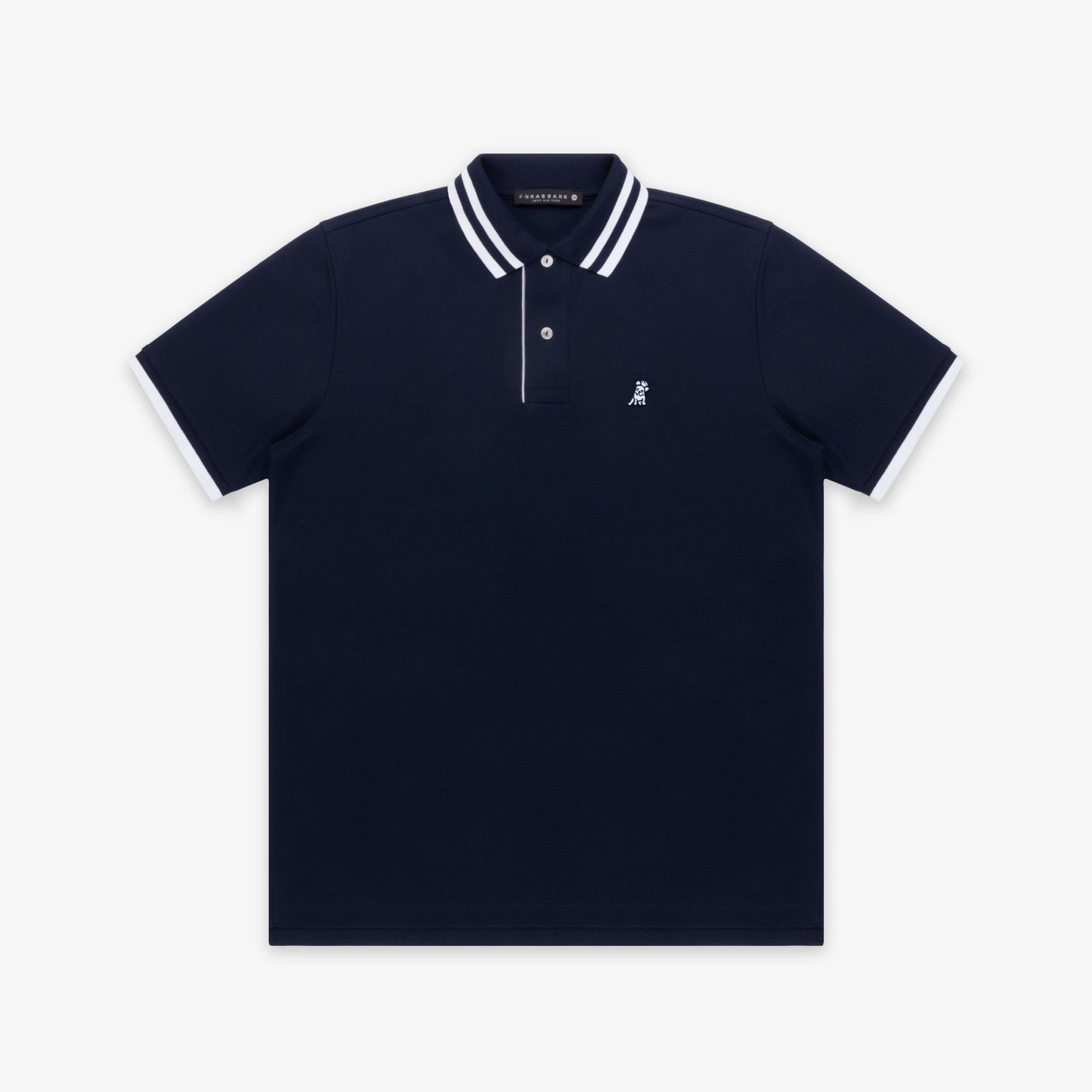 POLO JAMES BARK BOLD STRIPE COLLAR NAVY A50